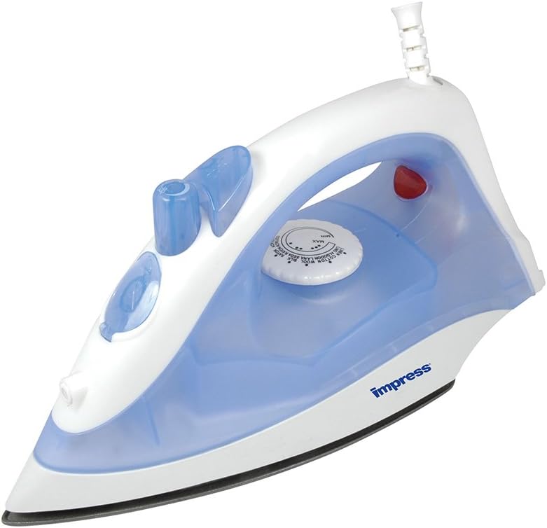 Impress Plancha básica para ropa | Antiadherente | Compacta | Spray...