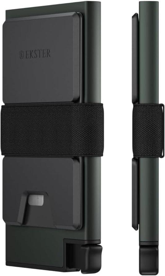 Ekster Billetera de aluminio para tarjetas para hombre | Billeteras...