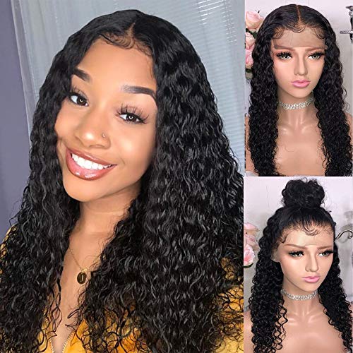 Newa Hair Peluca de encaje frontal 360, densidad del 180%, peluca d...