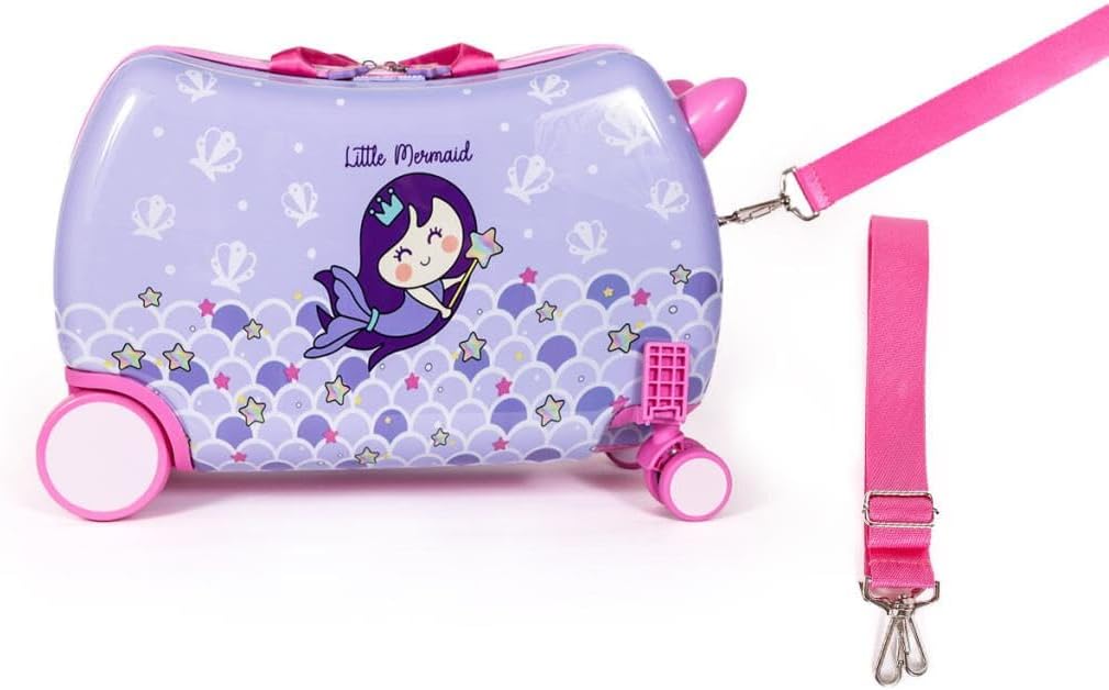 Milk&amp;Moo - Maleta para niños, equipaje de mano rígido de 21 lit...