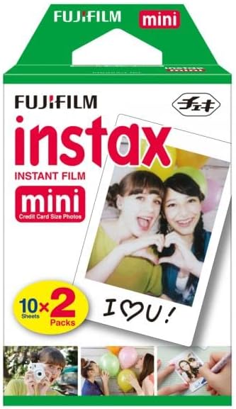 Película instantánea Fujifilm INSTAX Mini (Blanco) para cámaras Fuj...
