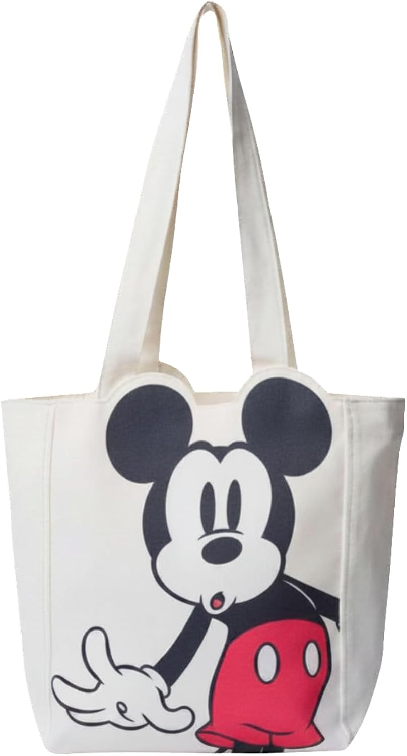 Disney Tote Pooh Eeyore Mickey Minnie Stitch Bolsa de lona