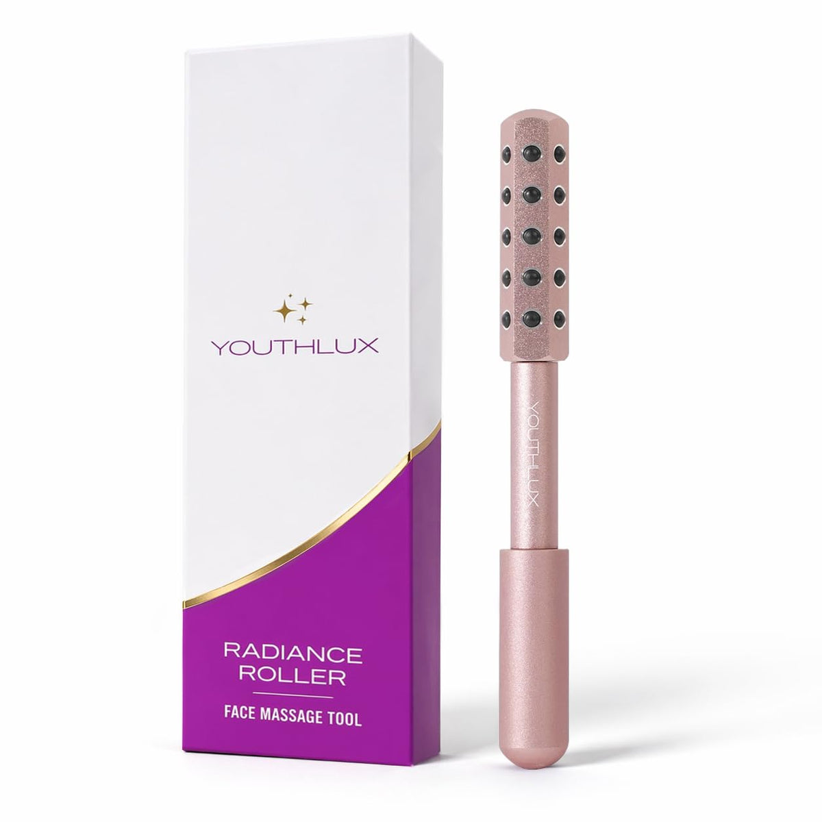 YOUTHLUX Radiance Roller \u2013 Herramienta de masaje facial de pie...