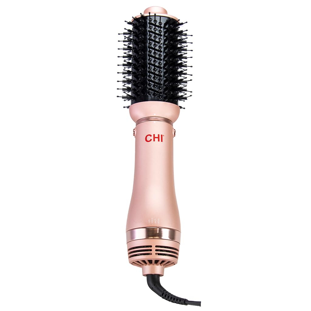 CHI Volumizer Cepillo soplador 4 en 1, secador de pelo para cabello...