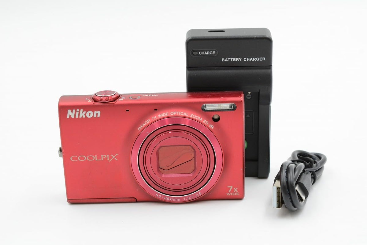 Nikon COOLPIX S6100 Cámara digital de 16 MP con lente de zoom óptic...