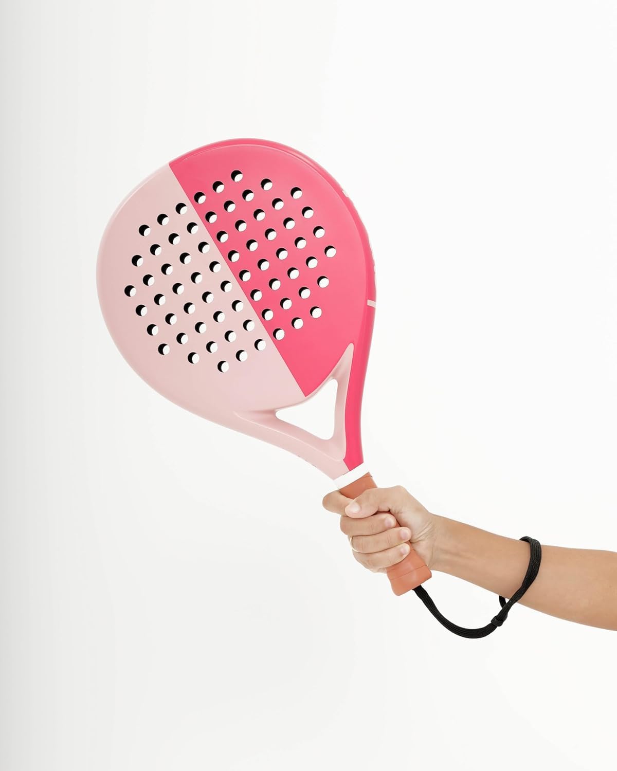 LAPAT Raqueta de pádel con bolsa de cubierta, superficie de carbono...