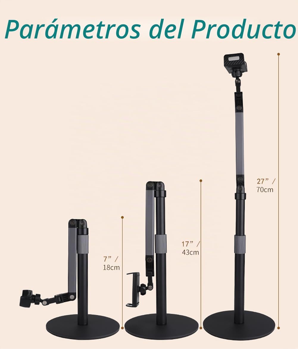 Hocoder Soporte de Teléfono Aéreo Resistente para Escritorio para G...