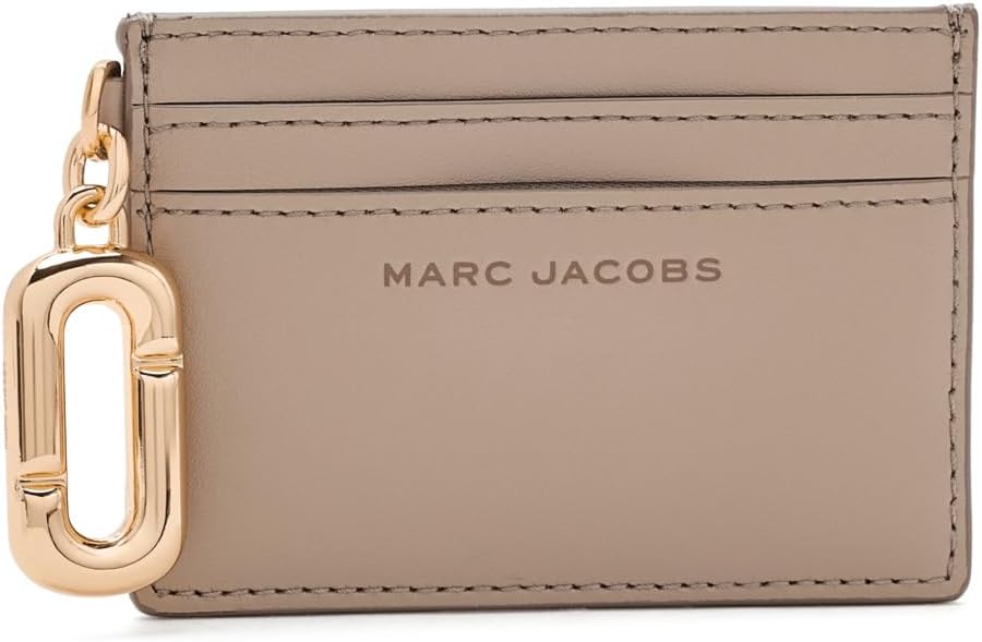 Marc Jacobs Funda para tarjetas Pop J Marc para mujer, color pizarr...