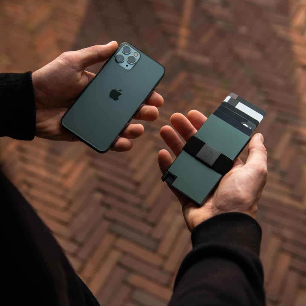 Ekster Billetera de aluminio para tarjetas para hombre | Billeteras...