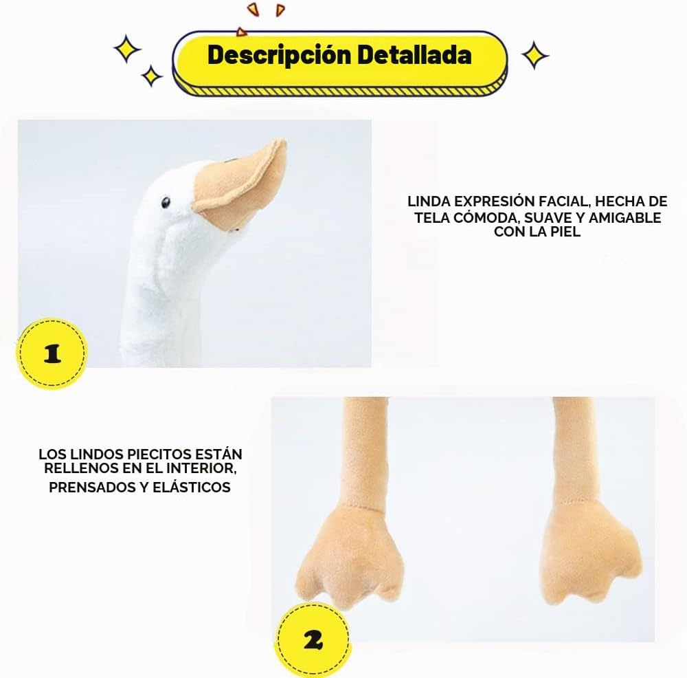 CHELEI2019 3 piezas de animales de peluche de cisne de 15.7 pulgada...