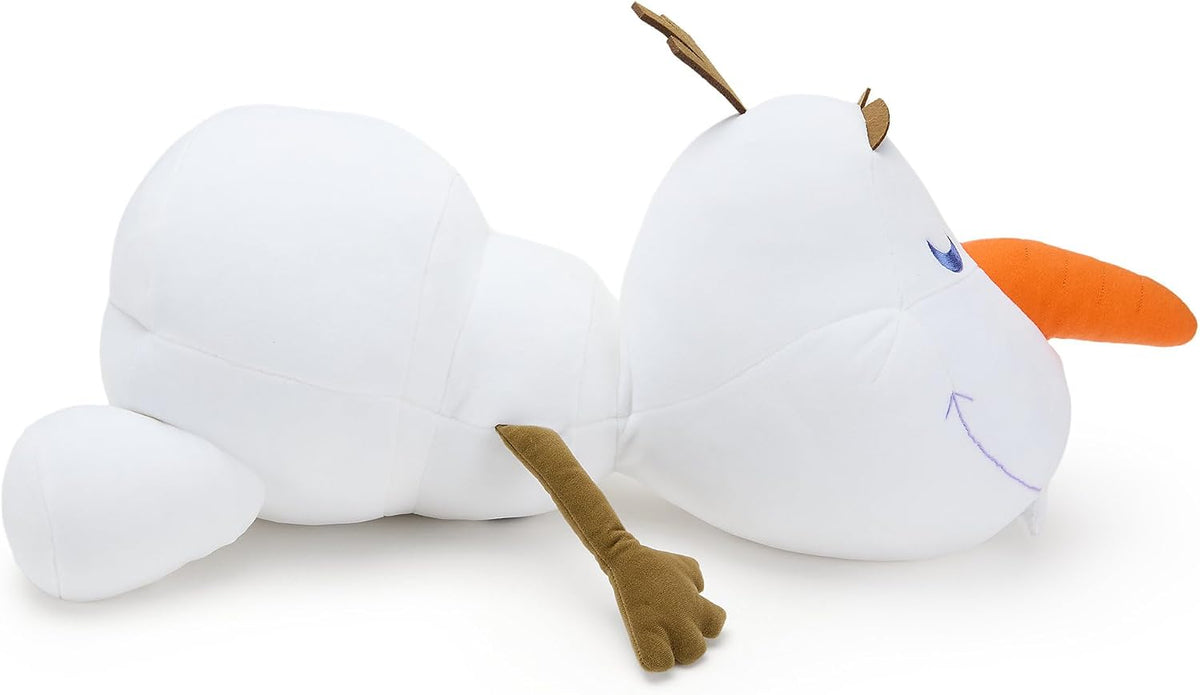 DISNEY STORE Peluche oficial de Olaf Cuddleez, juguete súper suave...