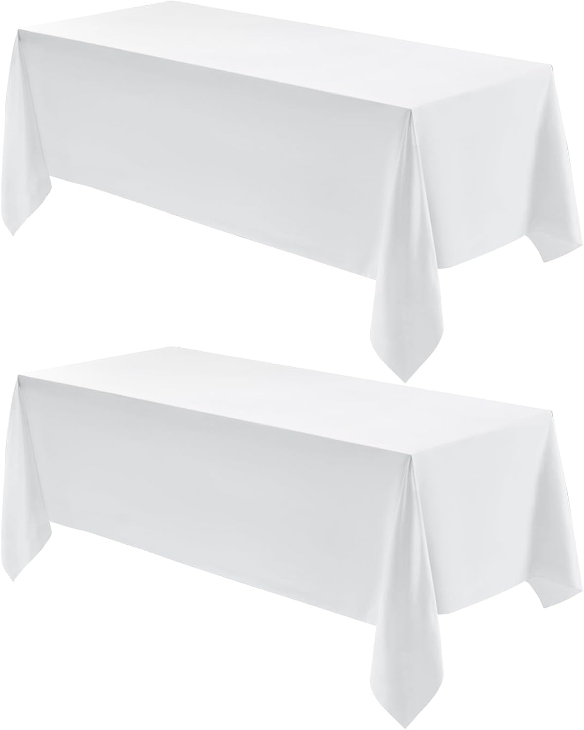 VidaFete Mantel rectangular de poliéster reutilizable de 60 x 102 p...