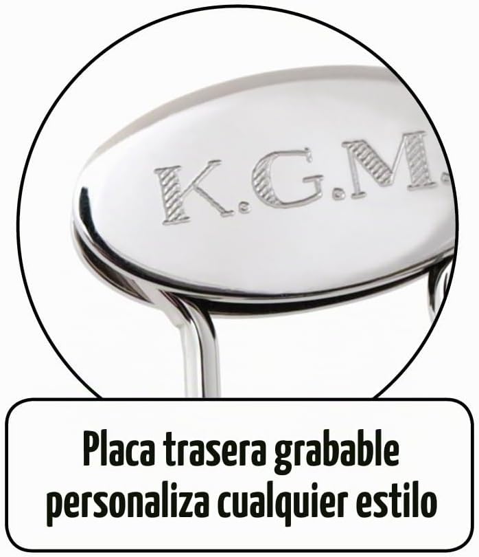Clip de dinero plateado iónico de acero inoxidable, clip de carpeta...