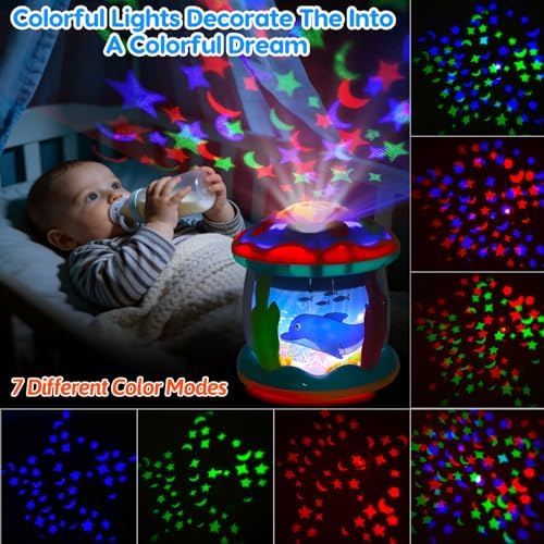 Tsomtto Presione y vaya con luces de dinosaurios y juguetes musical...