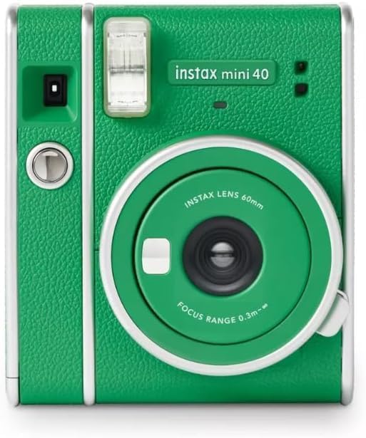 Fujifilm Cámara de película instantánea Instax Mini 40 con lente se...