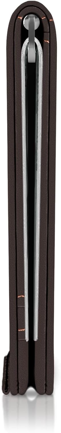 Kings Loot Pinza para billetes cartera minimalista delgada para hom...