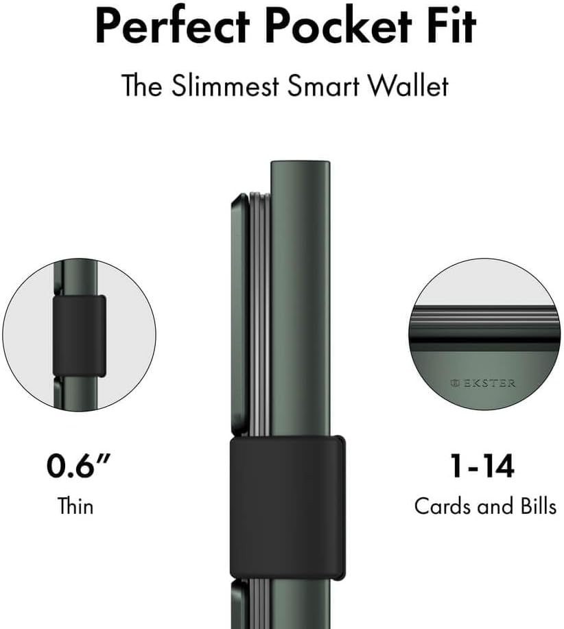 Ekster Cardholder Pro Cartera totalmente metálica para hombre | Car...