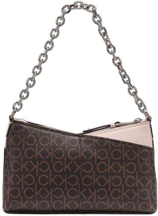 Calvin Klein Zoe Top Zip Chain Crossbody para mujer