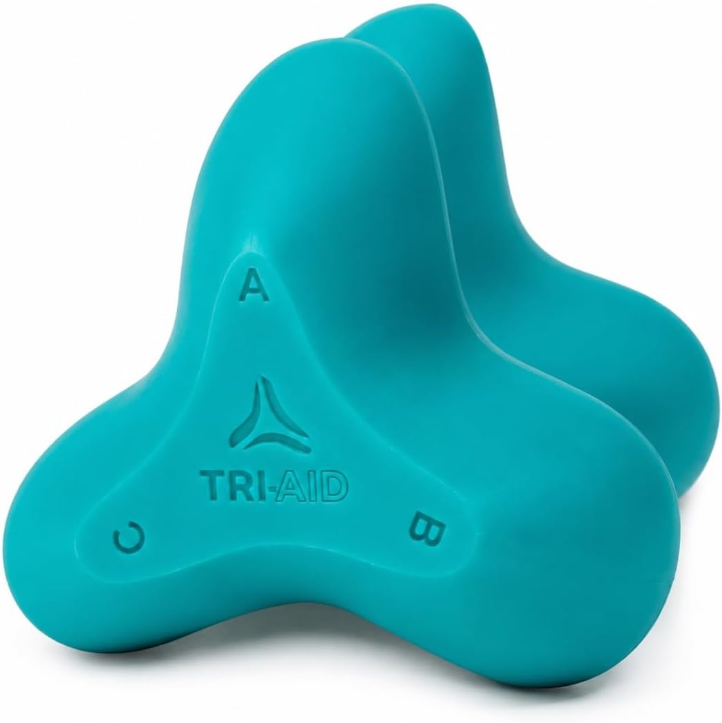 Tri-Aid Masajeador de punto gatillo para aliviar el dolor de cuello...