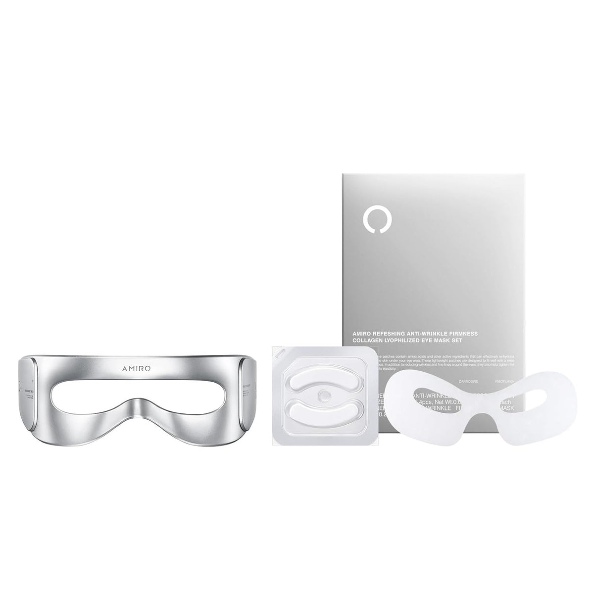 AMIRO Máscara de terapia de luz roja para ojos + máscaras reafirman...