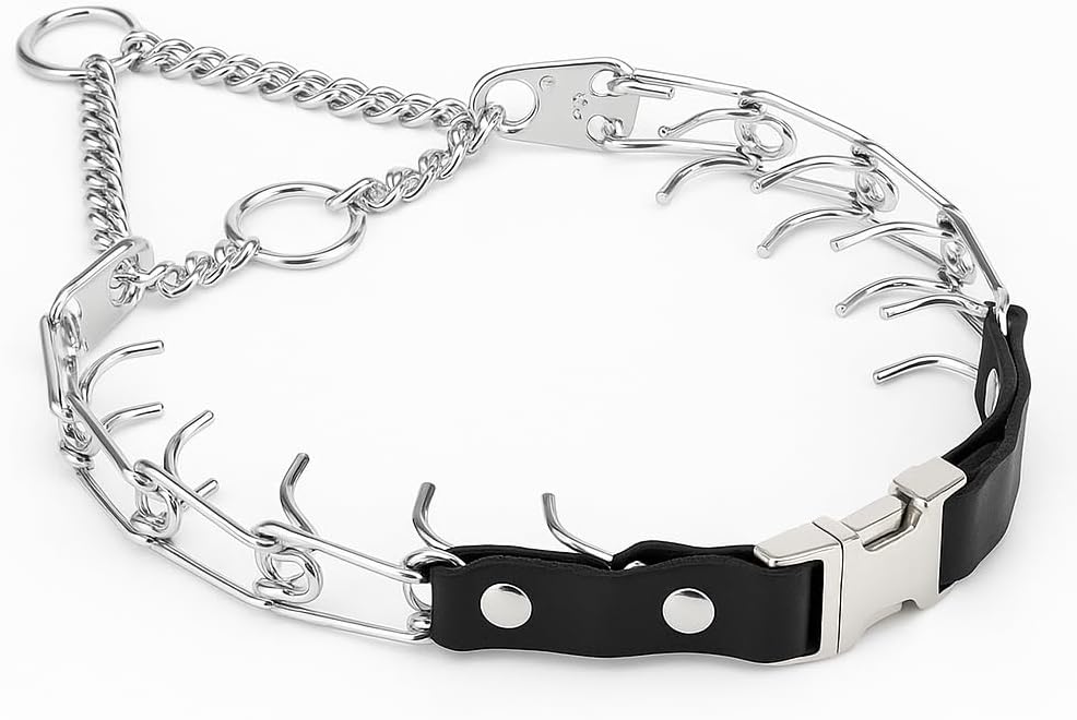 Herm Sprenger Collar de punta de 0.089 in para entrenamiento de per...
