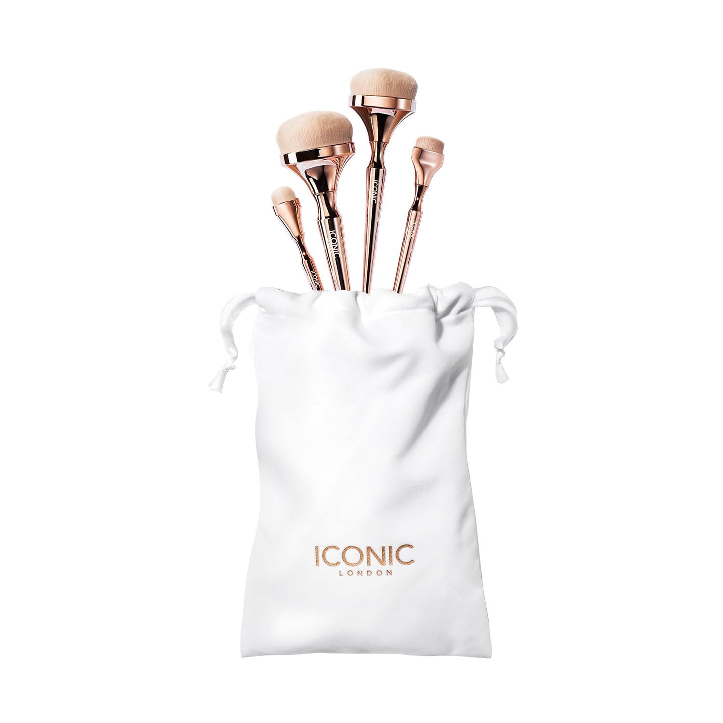 Juego de brochas de mezcla ICONIC LONDON HD | Brochas de maquillaje...
