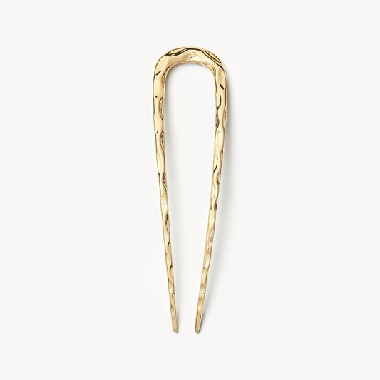 MACHETE Alfiler de pelo francés ondulado midi para cabello fino y g...