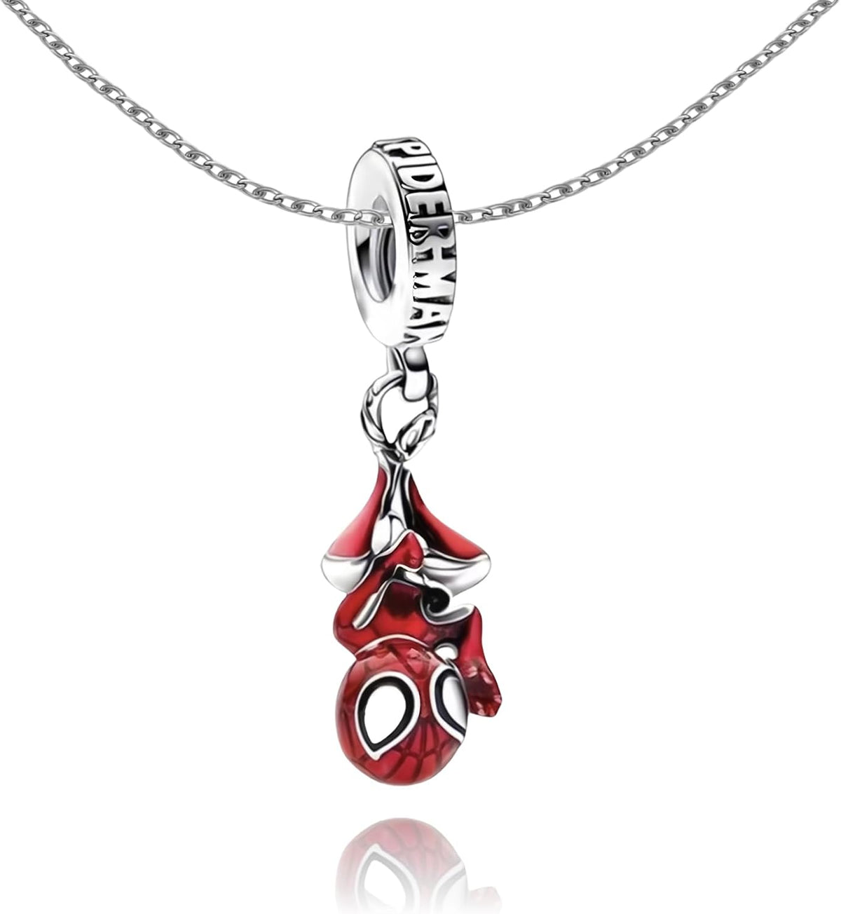 RZCXBS Collar con colgante de araña con cadena ajustable para hombr...