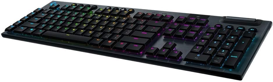 Logitech G 915 LIGHTSPEED Teclado mecánico inalámbrico RGB para jue...
