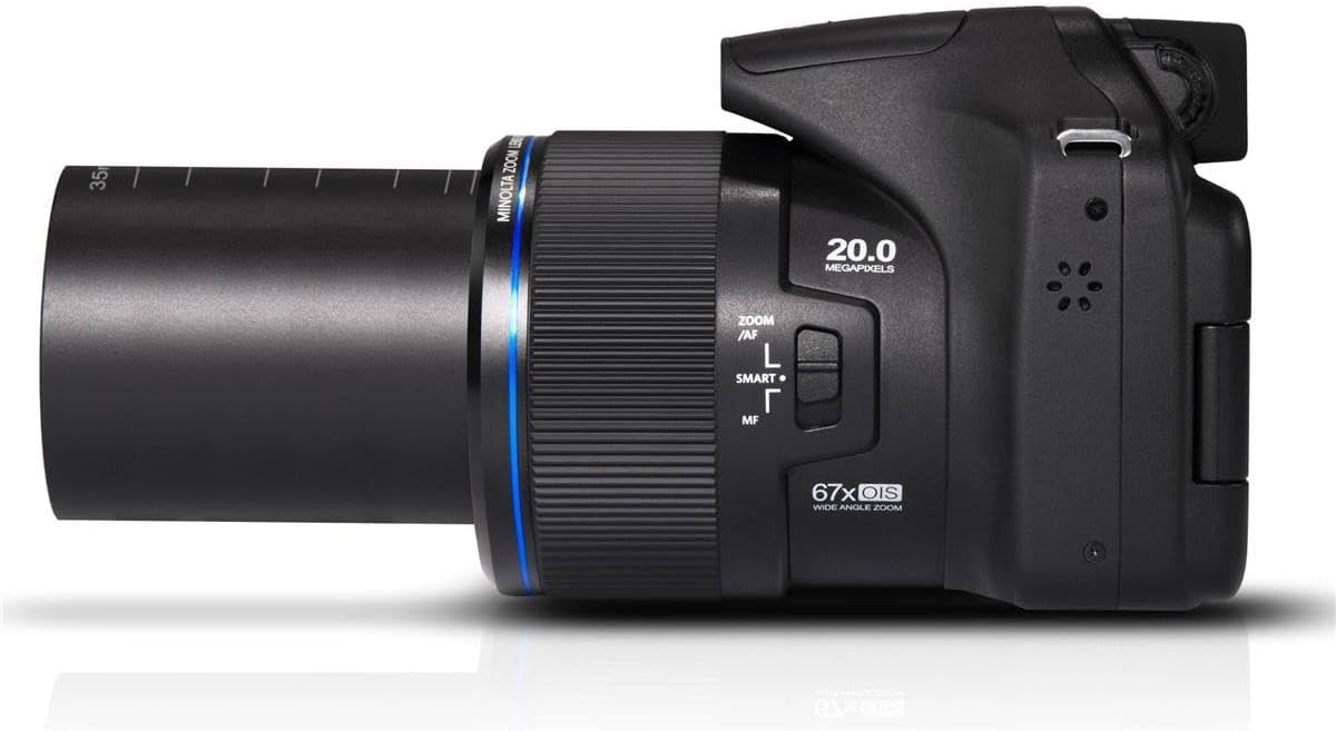 Minolta MN67Z Pro Shot Cámara de 20MP, zoom 67X, vídeo HD 1080p (ne...