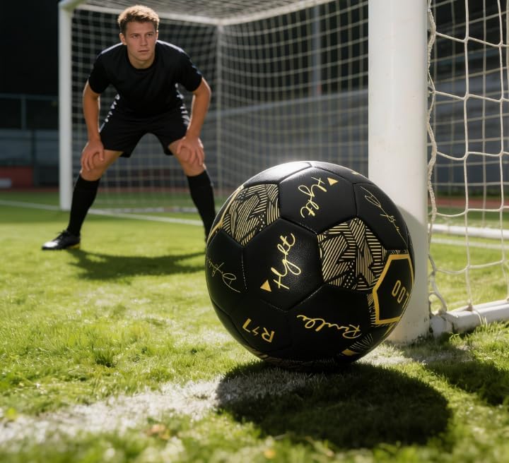 Balón de fútbol sin costuras tamaño 4\/5, termoadherido para entren...