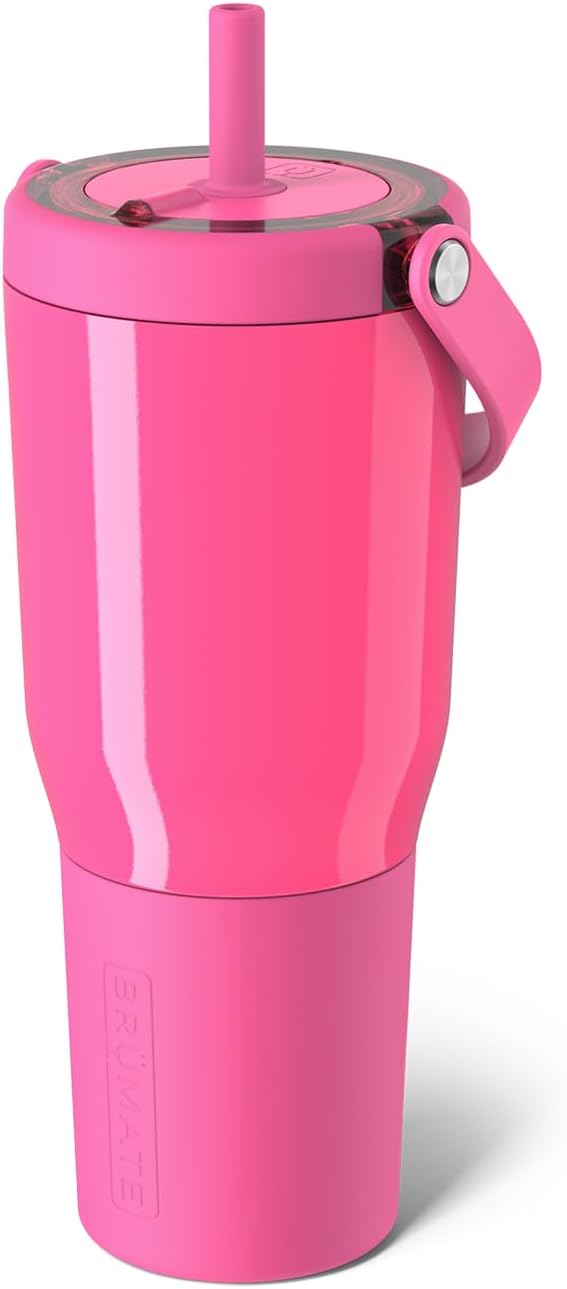 BrüMate Resa - Vaso de 35 onzas 100% a prueba de fugas con asa y pa...