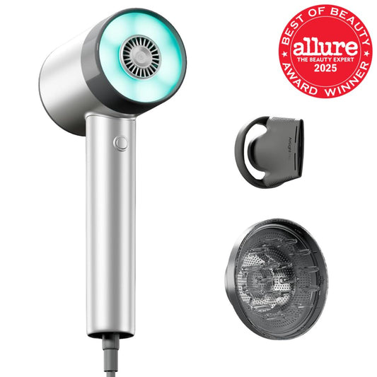 Secador de Pelo AirLight Pro - Aumentado con Luz Infrarroja, Probad...