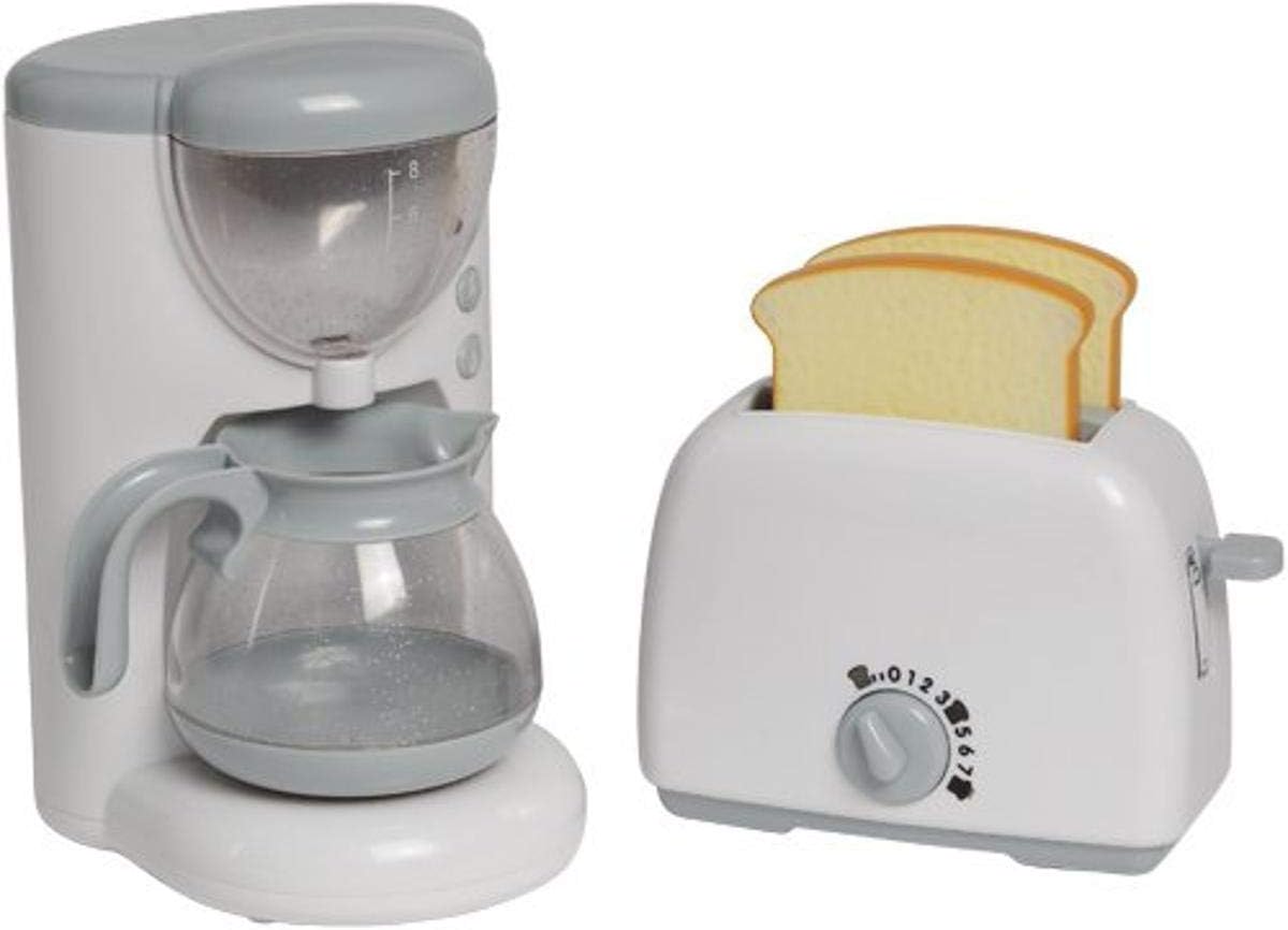 Constructive Playthings Cafetera de Juguete y Tostadora de Juego co...