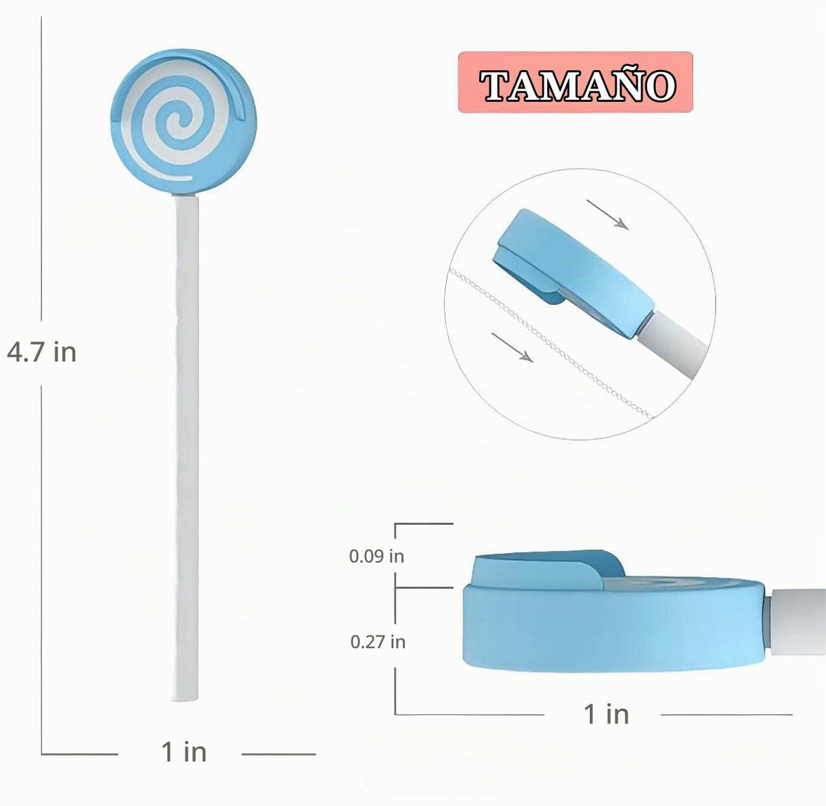 Y-Kelin Raspador de lengua para niños de 2 a 8 años, limpiador de s...