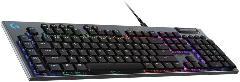 Logitech G915 X Teclado con cable para juegos (lineal) - Negro | Pe...