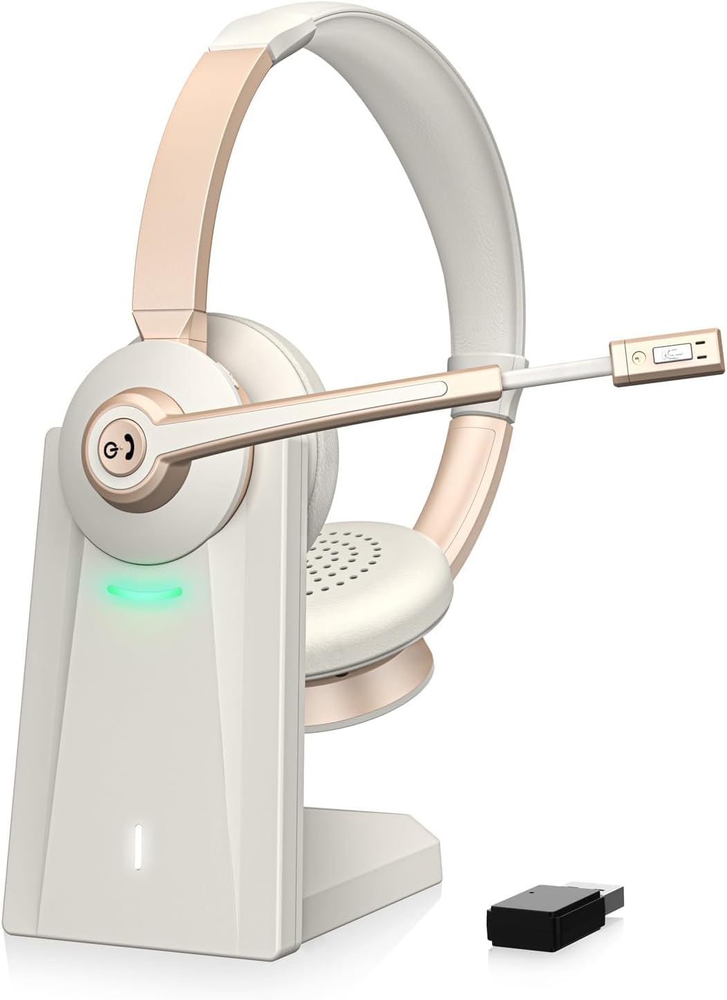 Vonztek Auriculares inalámbricos, auriculares Bluetooth con micrófo...