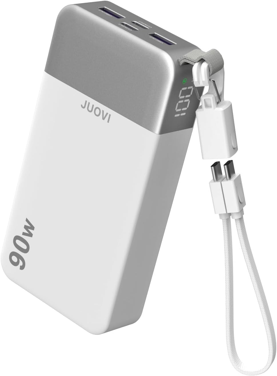 JUOVI Banco de energía de alta velocidad de 90 W de 20000 mAh con c...