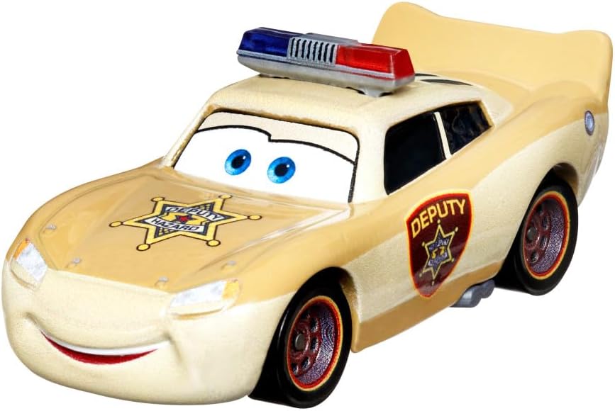 Disney Pixar Cars Rayo McQueen Diputado Hazzard y Bella Cadavre