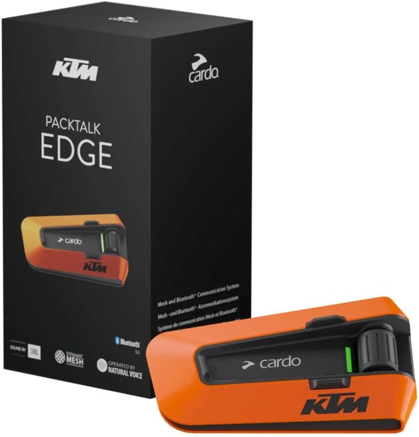 Cardo Systems Packtalk Edge KTM Edition, Paquete individual