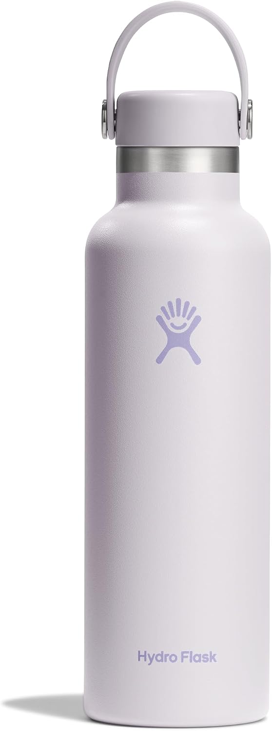 Hydro Flask - Botella de agua estándar de 24 onzas con tapa flexibl...