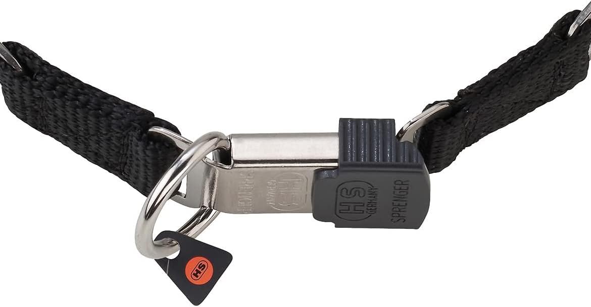 Herm Sprenger Collar de entrenamiento para perros de acero inoxidab...