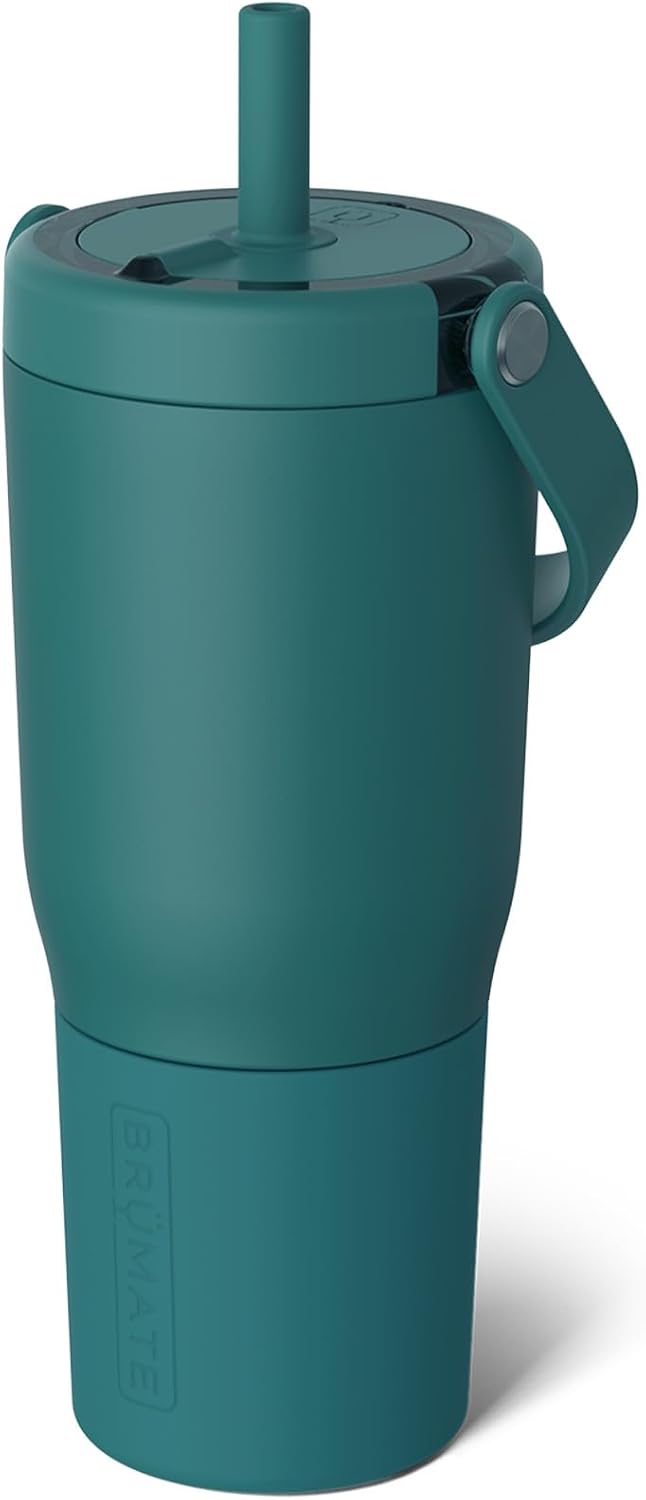 BrüMate Resa - Vaso de 35 onzas 100% a prueba de fugas con asa y pa...