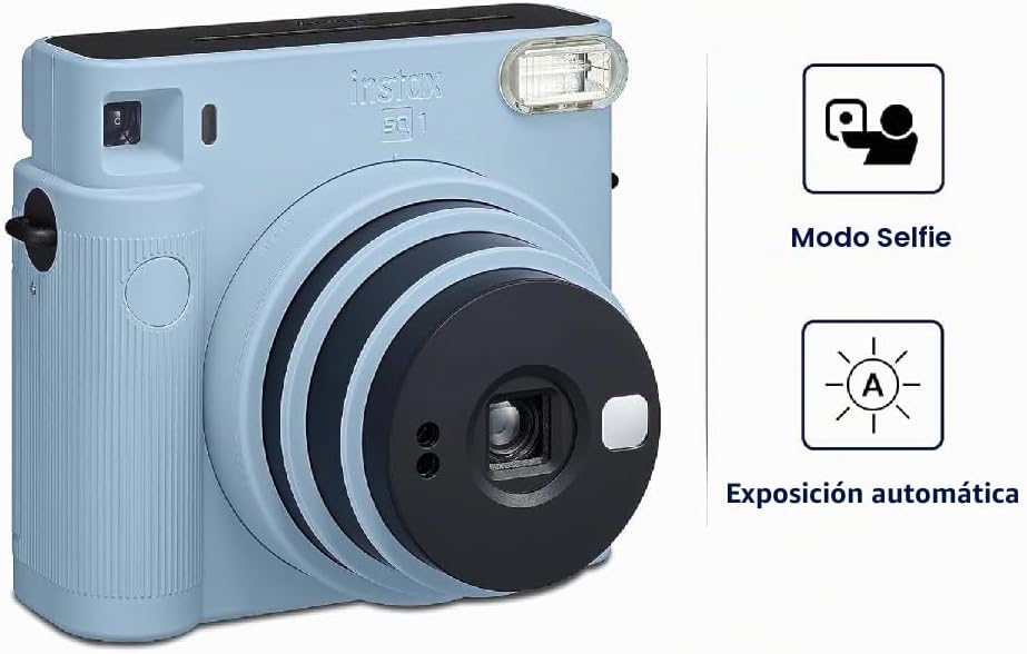 Cámara instantánea Instax Square SQ1, Azul Glaciar