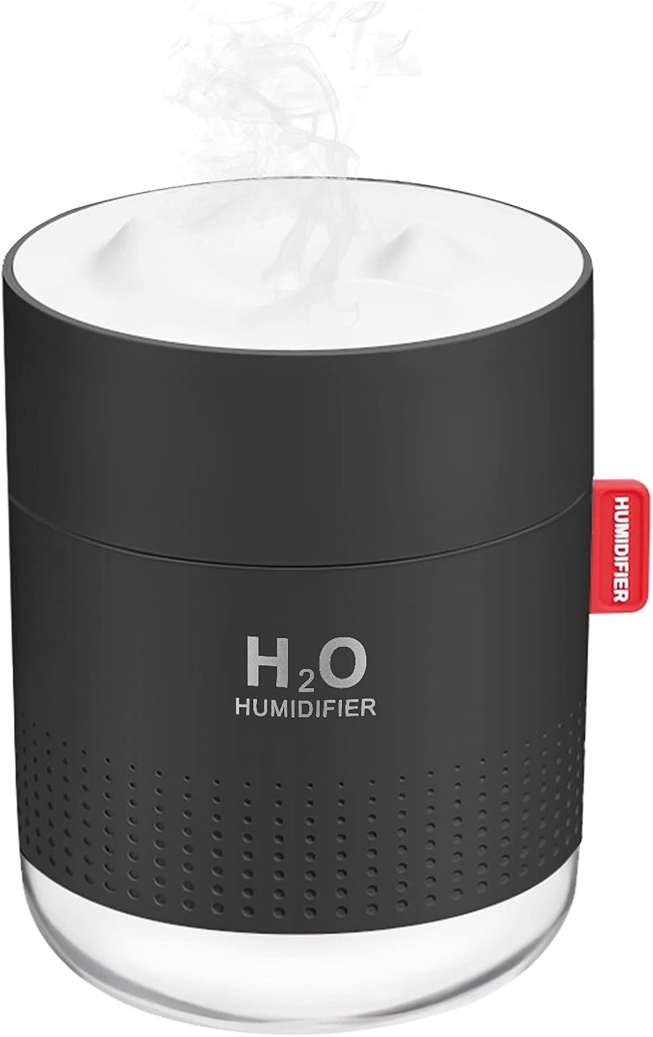 Mini humidificador portátil, humidificador pequeño de 16.9 fl oz pa...