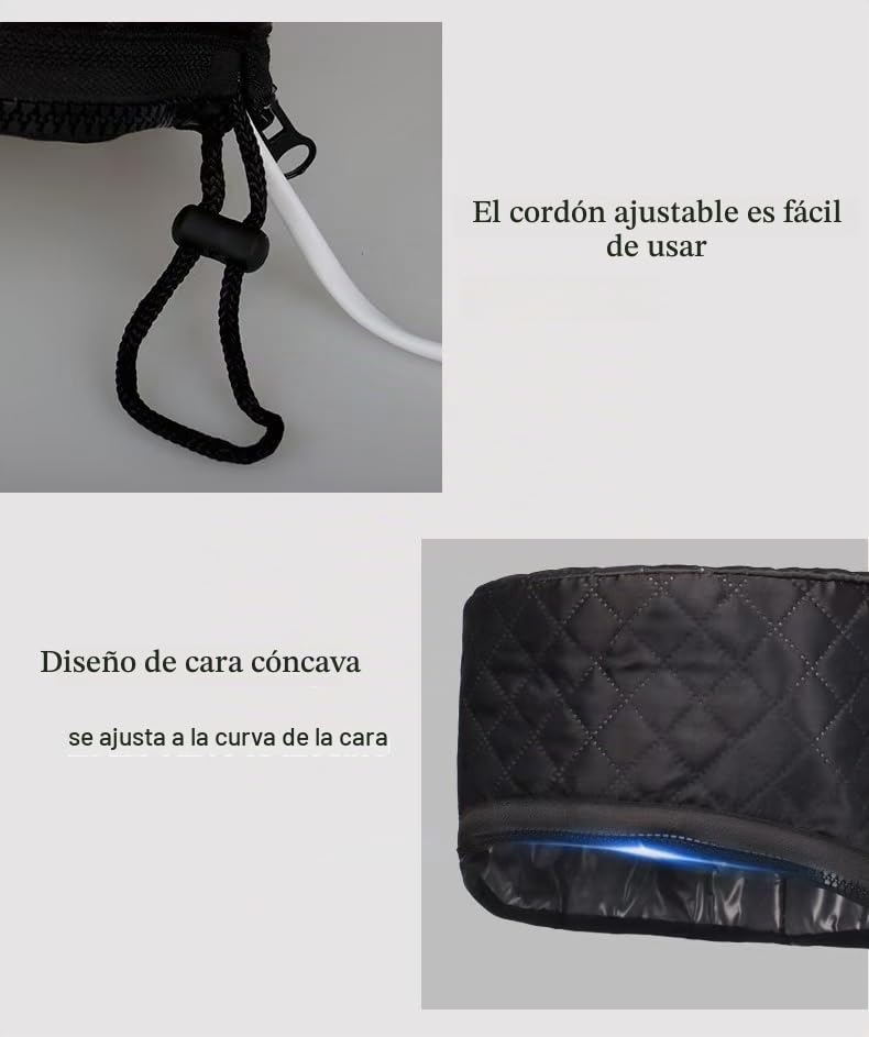 Ideal para gorra de spa portátil para el cabello en casa, gorra de...