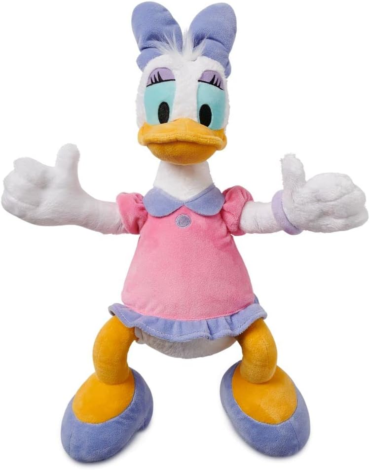 Disney Store - Peluche oficial de La Pata Daisy, de felpa suave med...