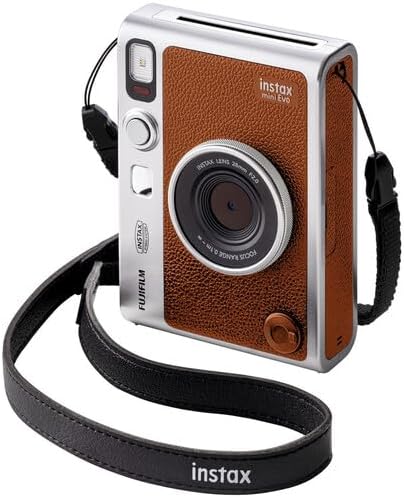 Paquete de cámara instantánea FUJIFILM INSTAX MINI EVO híbrida (mar...