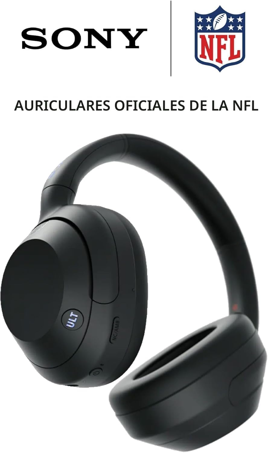 Sony ULT WEAR - Auriculares inalámbricos con cancelación de ruido,...