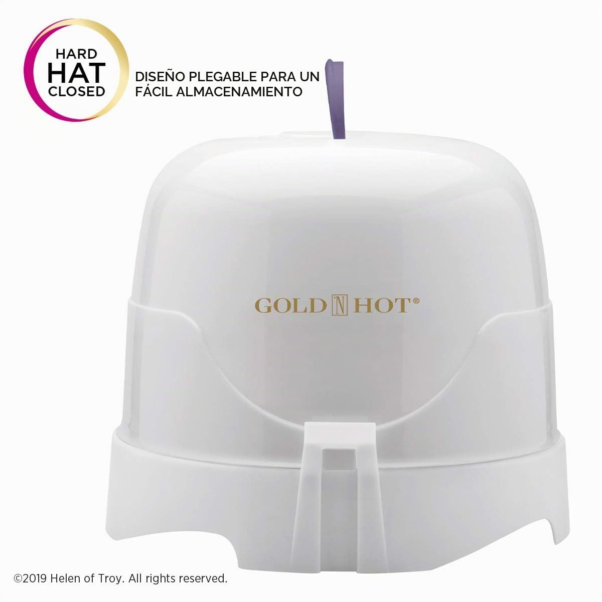 Gold N Hot Secador de pelo profesional con capucha completa de 1200...
